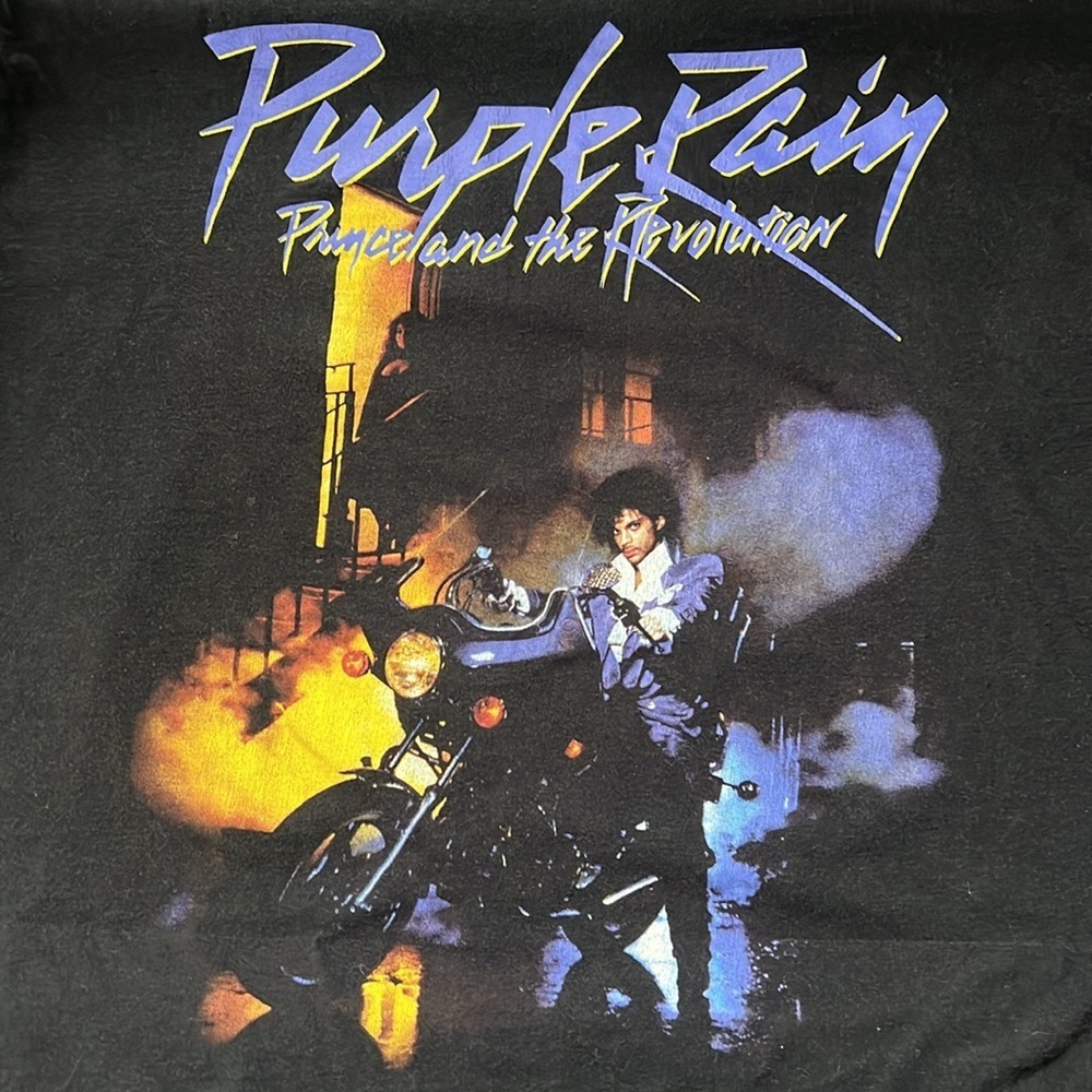 Prince Purple Rain Graphic TShirt Size 2XL